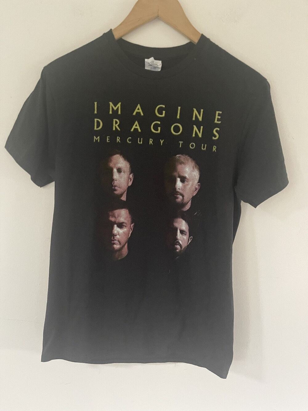 IMAGINE DRAGONS Mens Size M 2022 WORLD TOUR T-SHIRT MERCURY New